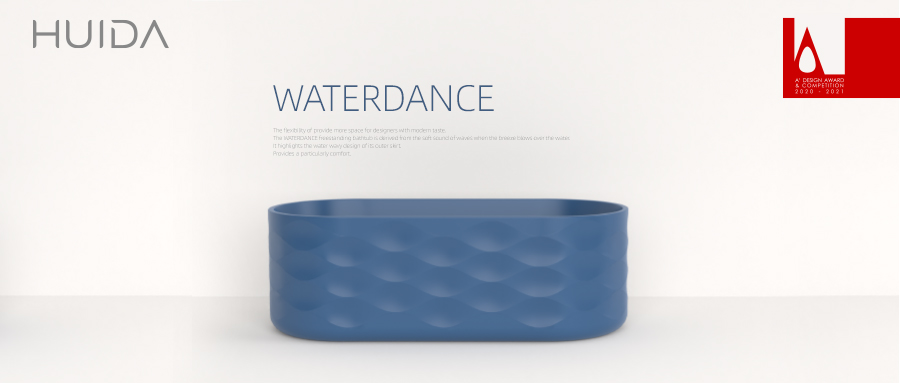 惠達衛(wèi)浴“水之舞”浴缸榮獲A’ DESIGN AWARD設計大獎